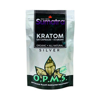 O.P.M.S. Silver Kratom Capsules (120Ct)