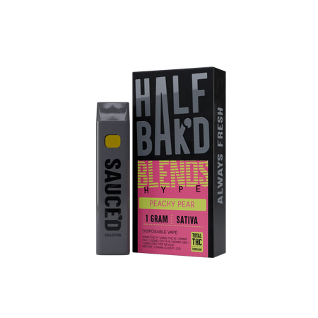 HALF BAK'D ZEN HYPE BLENDS DISPOSABLE 1G