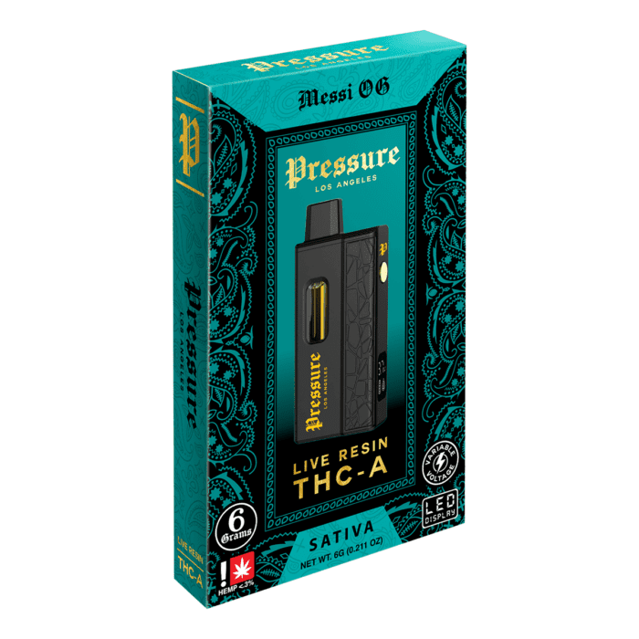 Pressure Live Resin THCa THCp Disposable Vape Pen 6G