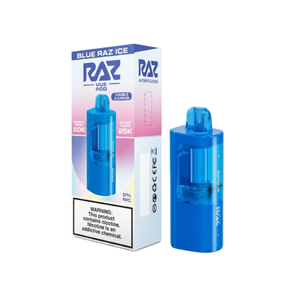 RAZ VUE POD 50K Puffs - Blue Raz Ice