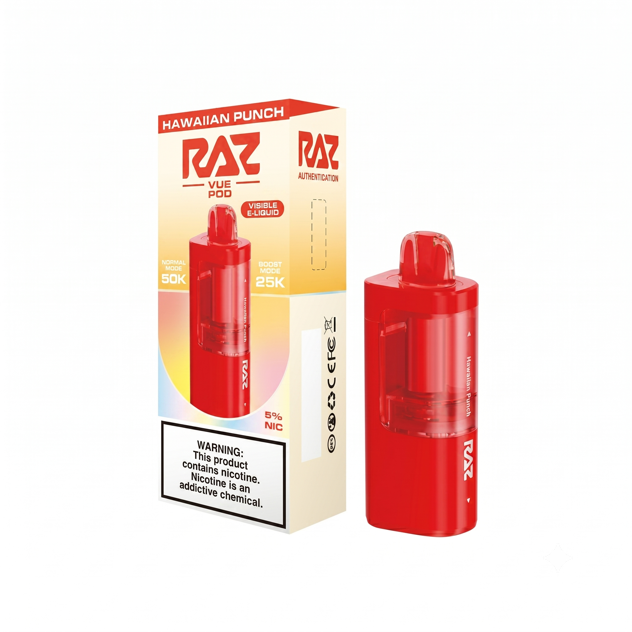 RAZ VUE POD 50K Puffs - Hawaiian Punch