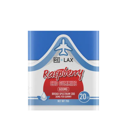 RE LAX Broad Spectrum CBD Gummies 600MG (20Ct)