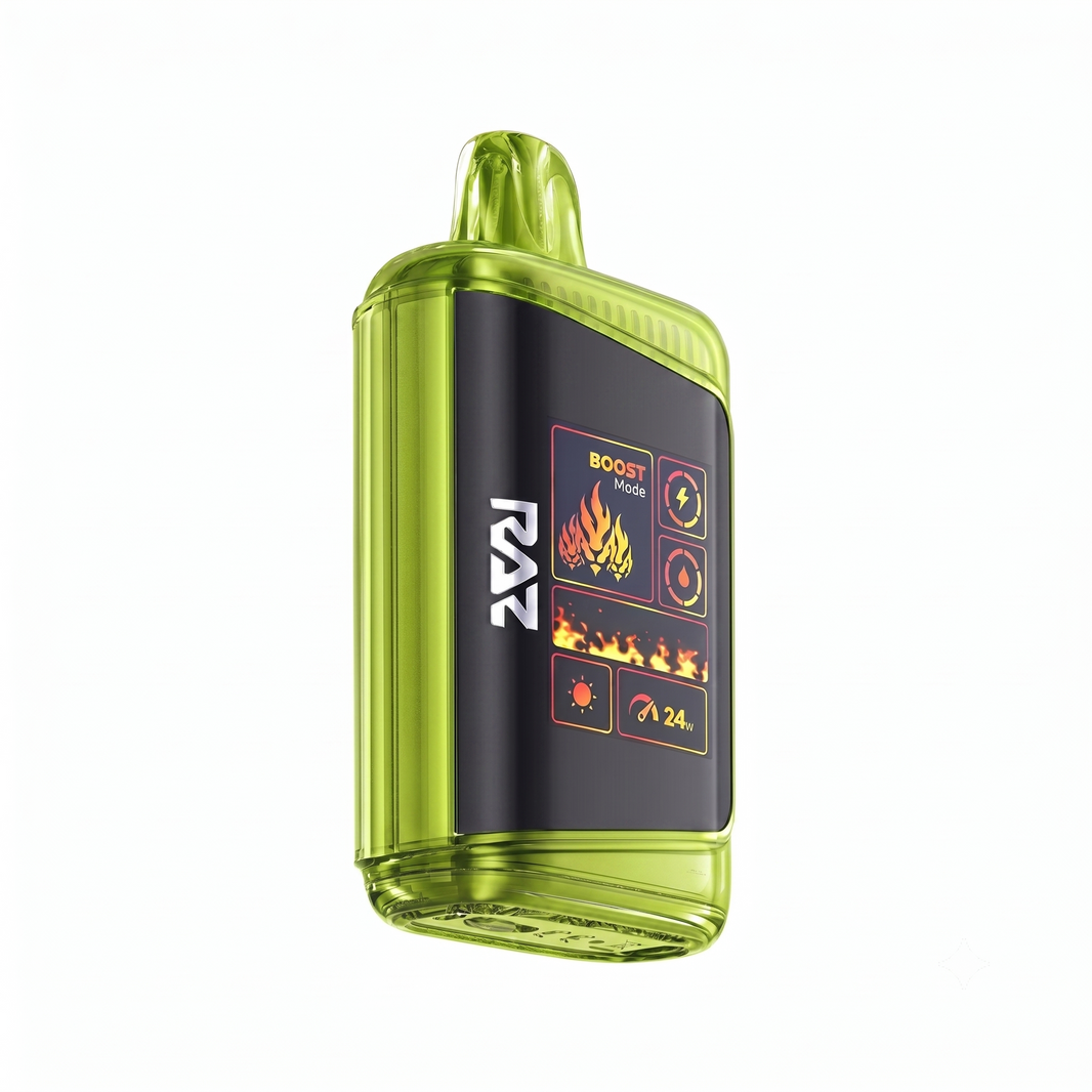 RAZ LTX 25000 Puffs Disposable Vape - Sour Apple Ice | HQD Tech USA