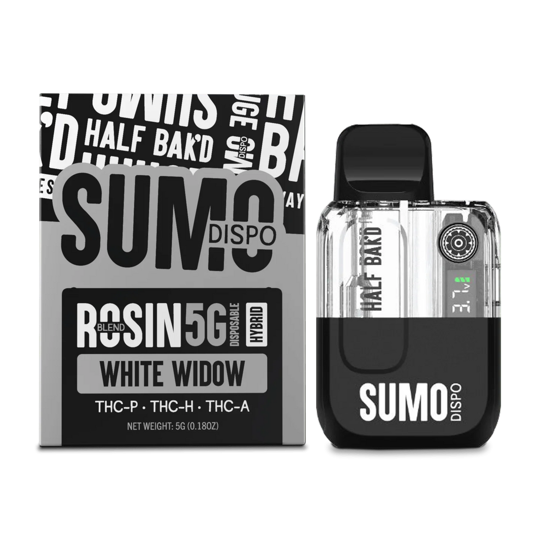 Half Bak’d SUMO Live Rosin Blend Disposable Vape Pen 5g