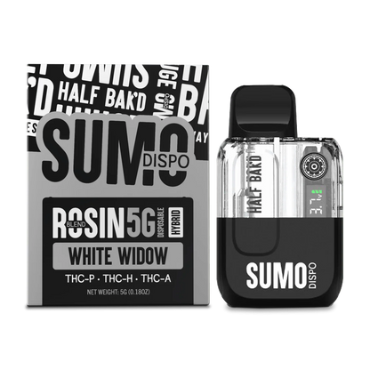 Half Bak’d SUMO Live Rosin Blend Disposable Vape Pen 5g