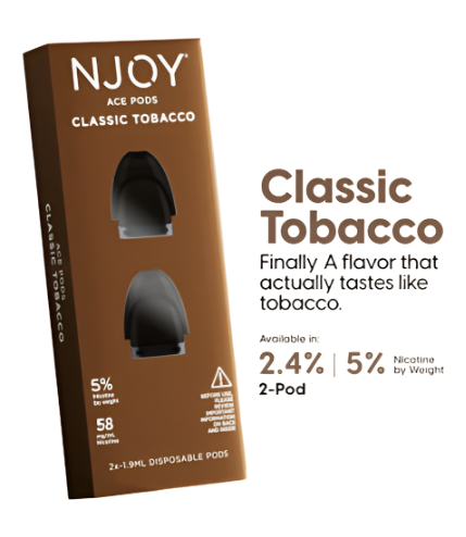NJOY Ace Pods (Classic Tobacco) - hqdtechusa