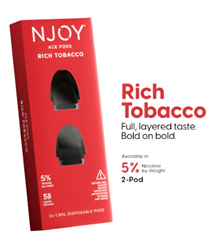 NJOY Ace Pods (Rich Tobacco) - hqdtechusa