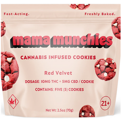 Mama Munchies Cannabis-Infused Classic Chocolate Chip Cookies