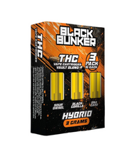Black Bunker Vault Blend THC Vape Cartridge 1G (3Ct)