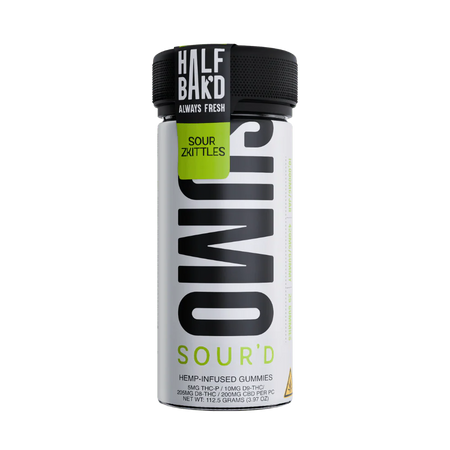 Half Bak'D Sumo SOUR'D THC-P + Delta-8 Gummies 10000MG (25ct)