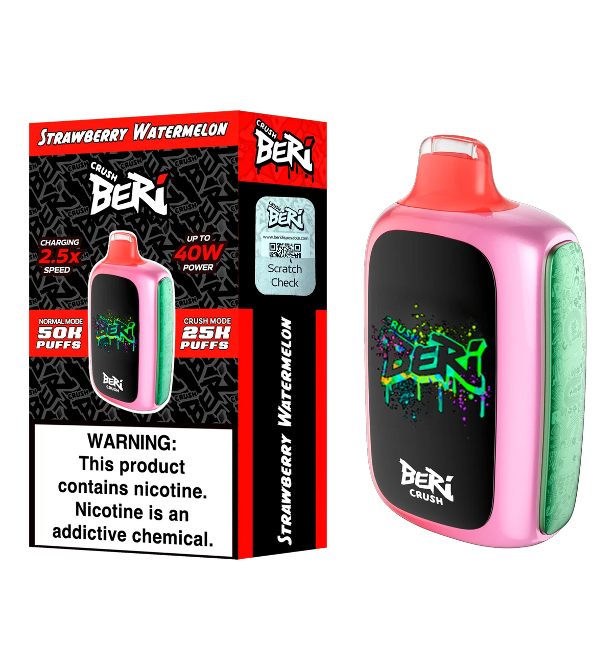 Beri Crush 50k Disposable Vape HQD Tech USA Beri Crush 50k Disposable Vape HQD Tech USA