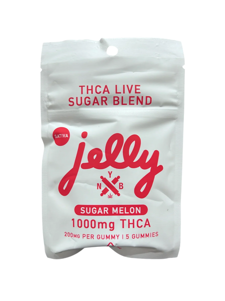 Jelly Delta 8 THC Live Sugar Blend Gummies 1000MG (5ct)
