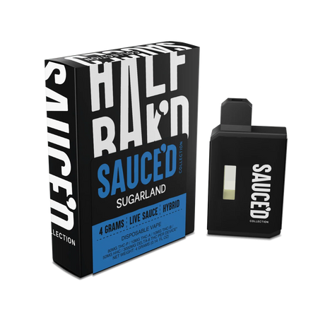 Half Bak'D Live Resin – THC-P + THC-B + Delta-8 Disposable Vape 4G
