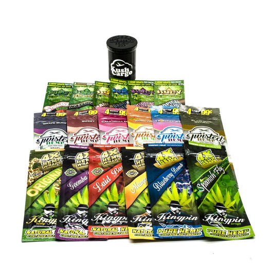 Hemp Wrap Sampler - 36 Pack