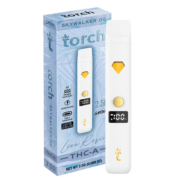 Torch Live Rosin THCa Vape 2.5G