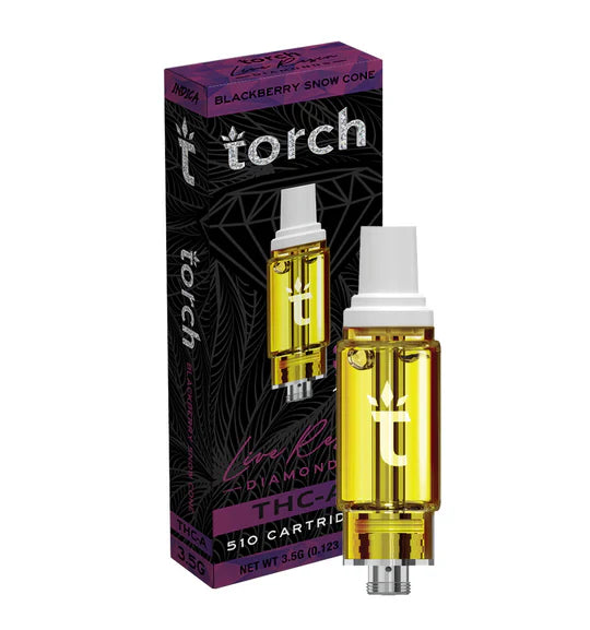 Torch THCa Live Resin Diamonds Cartridge 3.5G