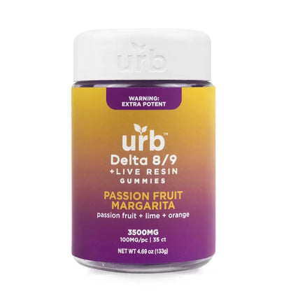 URB Delta 8/9 + Live Resin Gummies (3500MG)