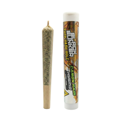 Black Bunker Hash Hole THC Pre Rolls 2G (1Ct)