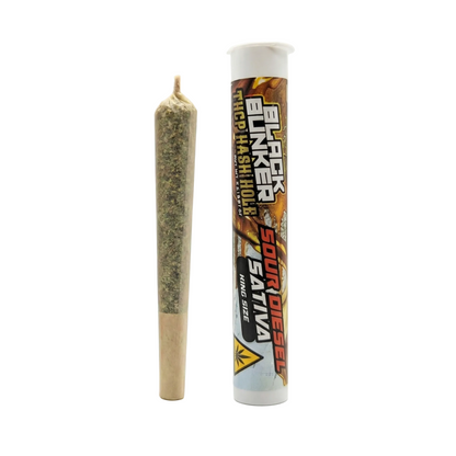 Black Bunker Hash Hole THC Pre Rolls 2G (1Ct)