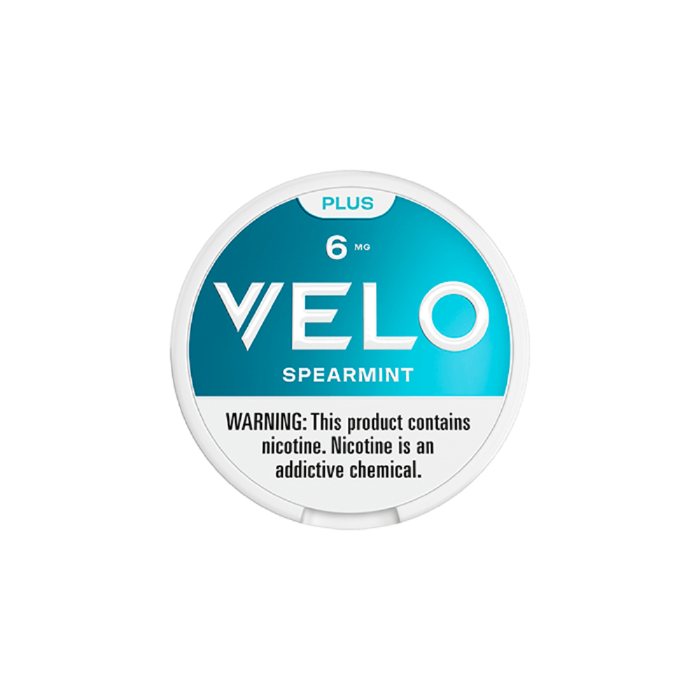 VELO Plus Nicotine Pouches 6mg - Spearmint