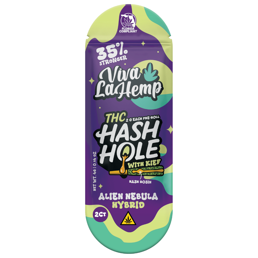 Viva La Hemp THC Hash Hole with Kief 4g (2Ct)