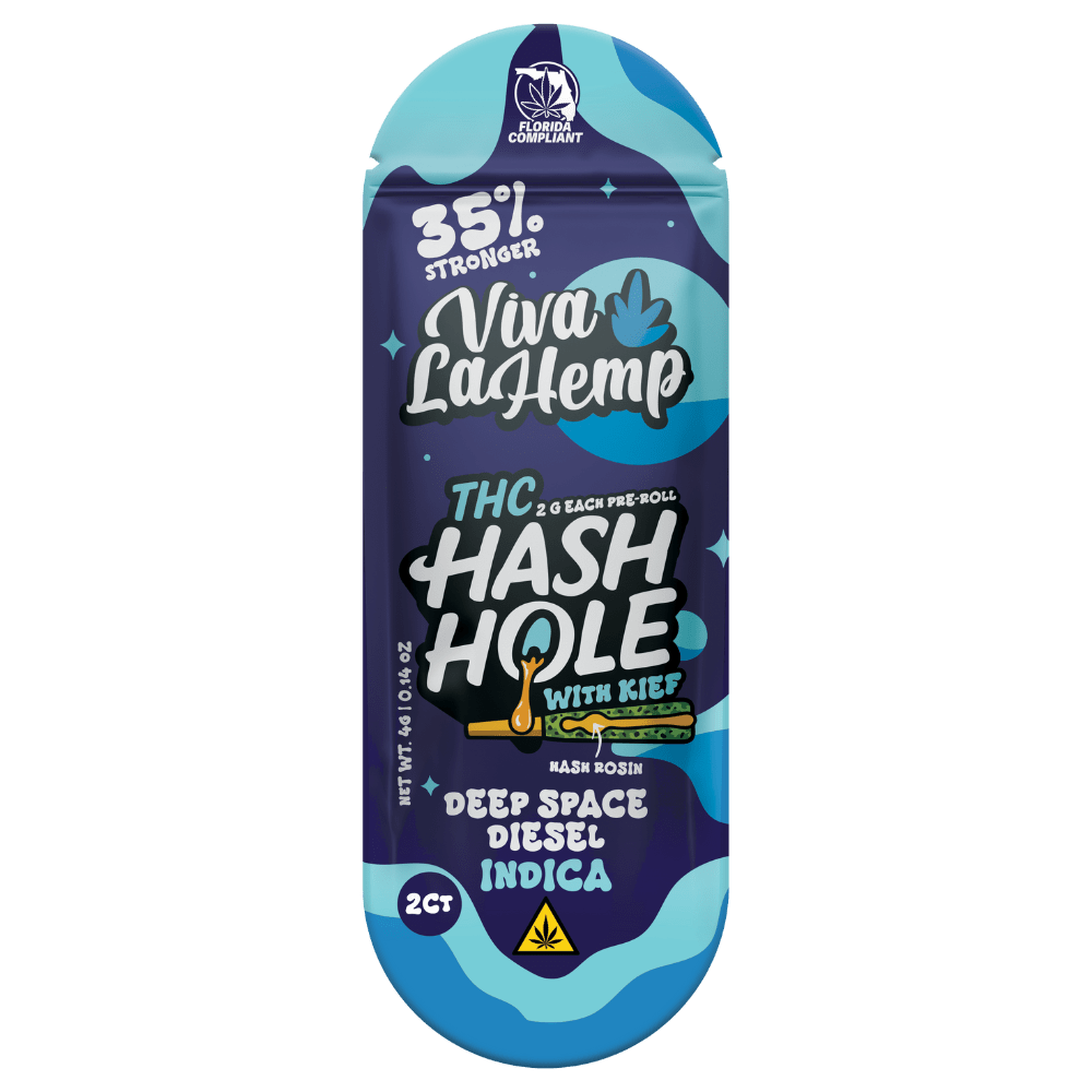 Viva La Hemp THC Hash Hole with Kief 4g (2Ct)
