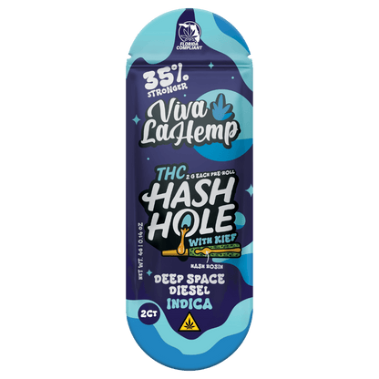 Viva La Hemp THC Hash Hole with Kief 4g (2Ct)