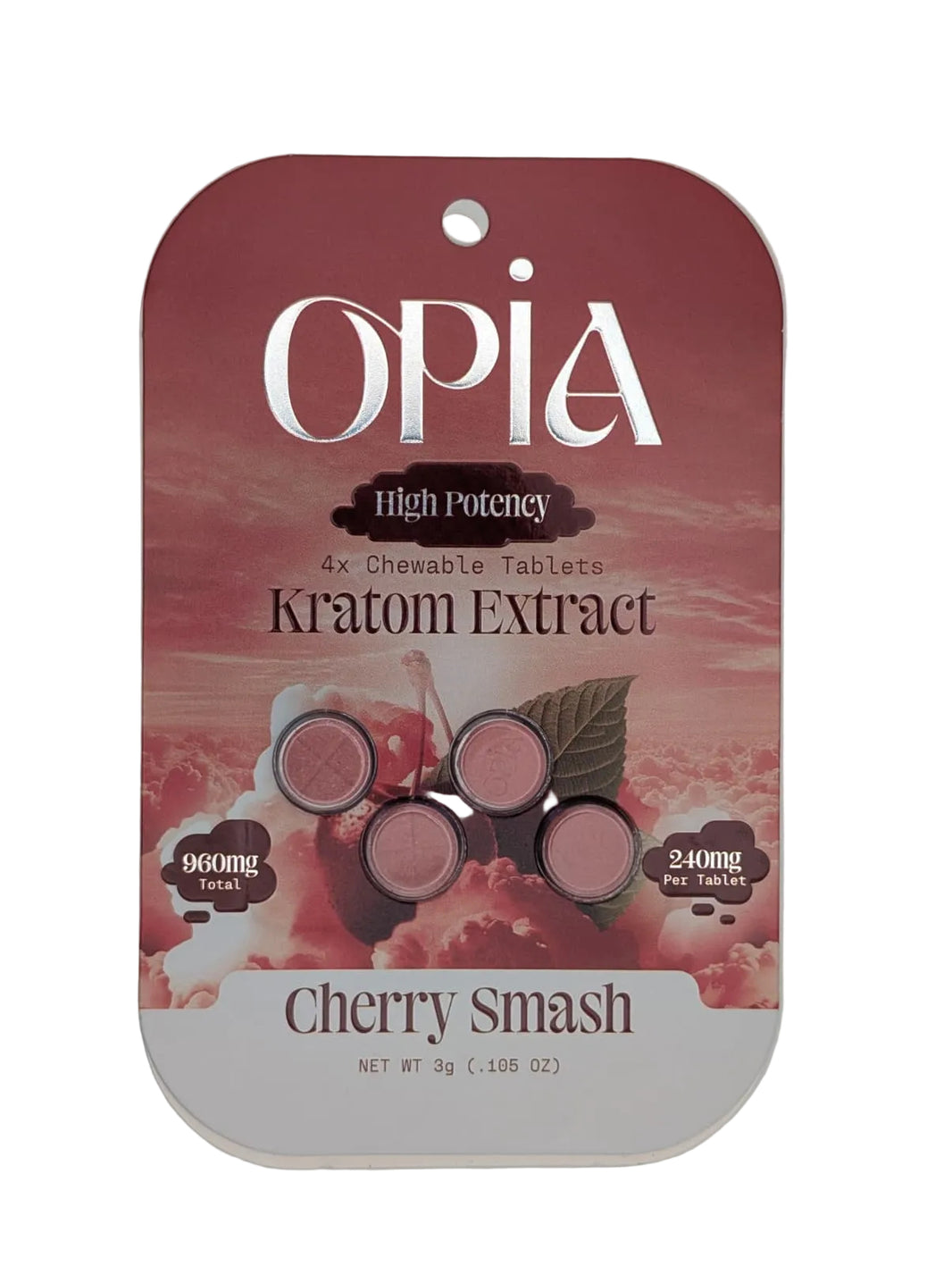 OPIA High Potency Kratom Extract Tablets 960mg (4Ct)