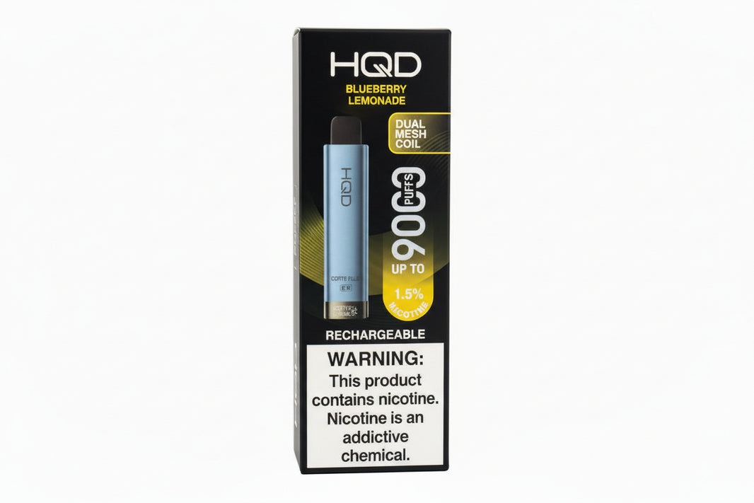 HQD Cuvie Plus 2.0 9000 Up to 1.6% Disposable Vape