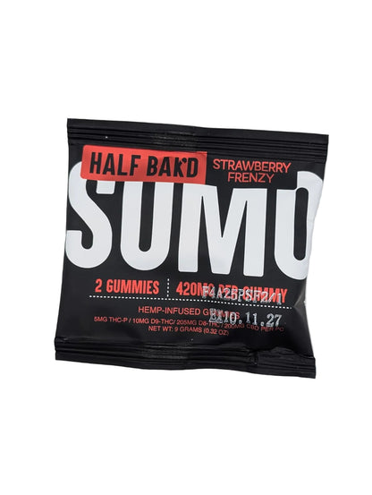 Half Bak'D Sumo THC-A, THC-P & Delta-8 Gummies 420MG (2ct)