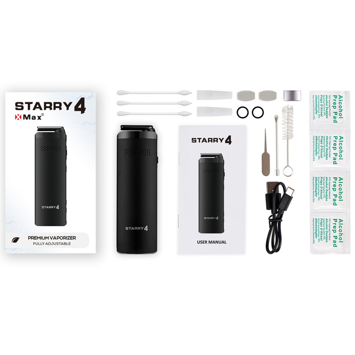 XVape XMAX Starry 4.0 Dry Herb Vaporizer 2550mAh