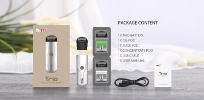 Yocan Trio - 3 in 1 Vape Pen