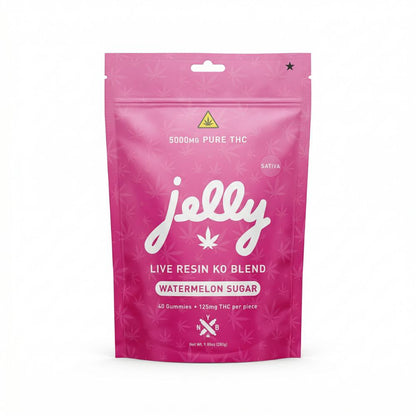 Jelly Live Resin KO Blend Gummies 5000mg (40 Ct)
