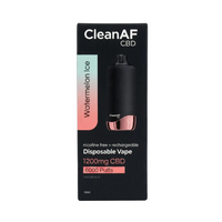 CleanAF CBD Disposable Vape 1200mg