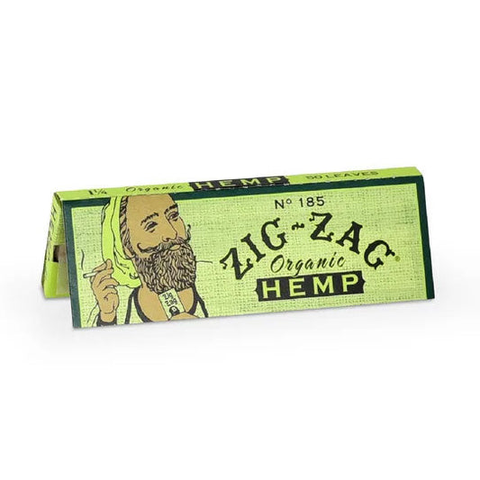 Zig Zag Organic Hemp Rolling Papers  1-1/4″