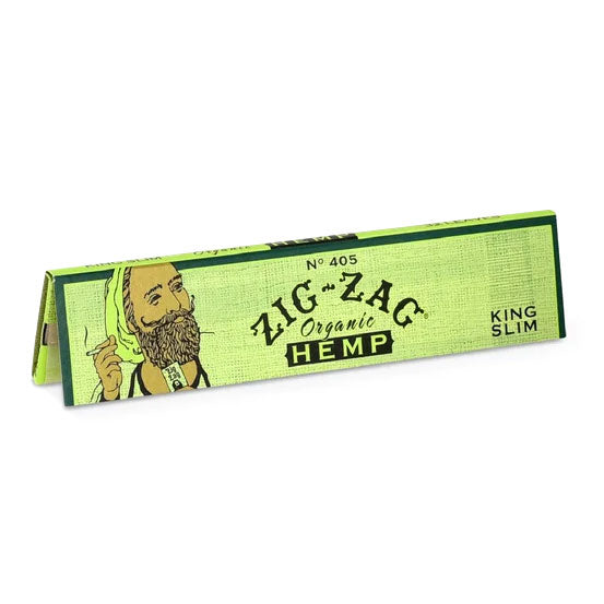 Zig Zag Organic Hemp Rolling Papers King Size Slim