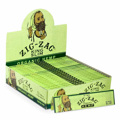 Zig Zag Organic Hemp Rolling Papers King Size Slim