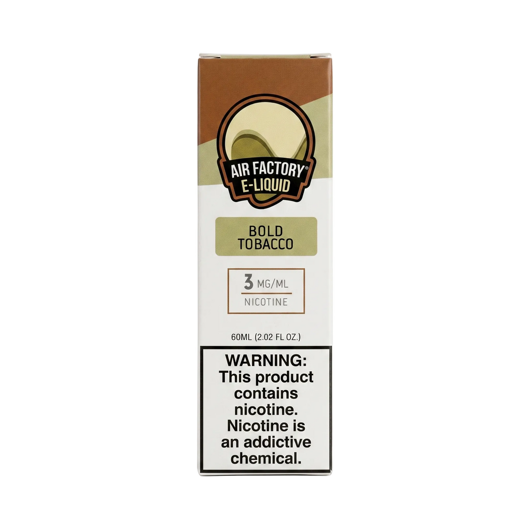 Air Factory E-Liquid 3mg/ml - Bold Tobacco