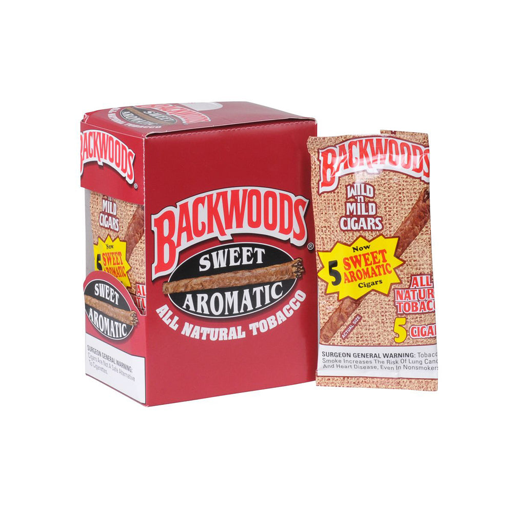 Sweet Aromatic Backwoods Natural Cigars