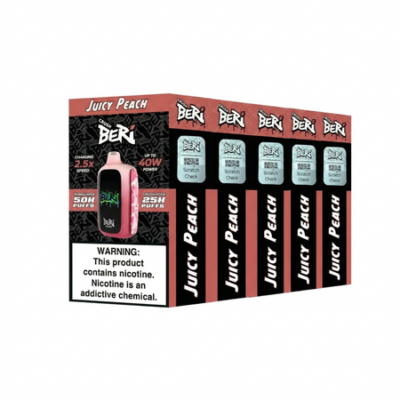 Beri Crush 50k Disposable Vape 5 Pack