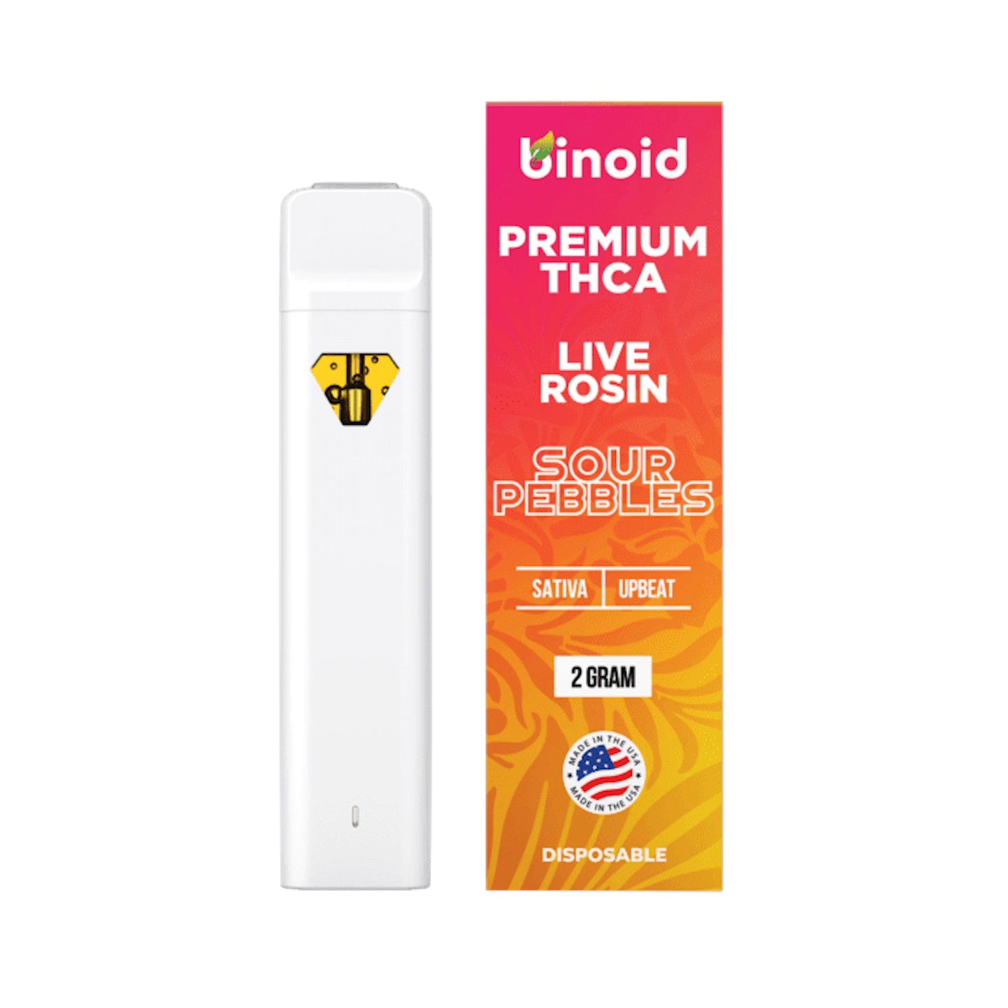 Binoid Live Rosin THC-A Vaporizer - 2000mg