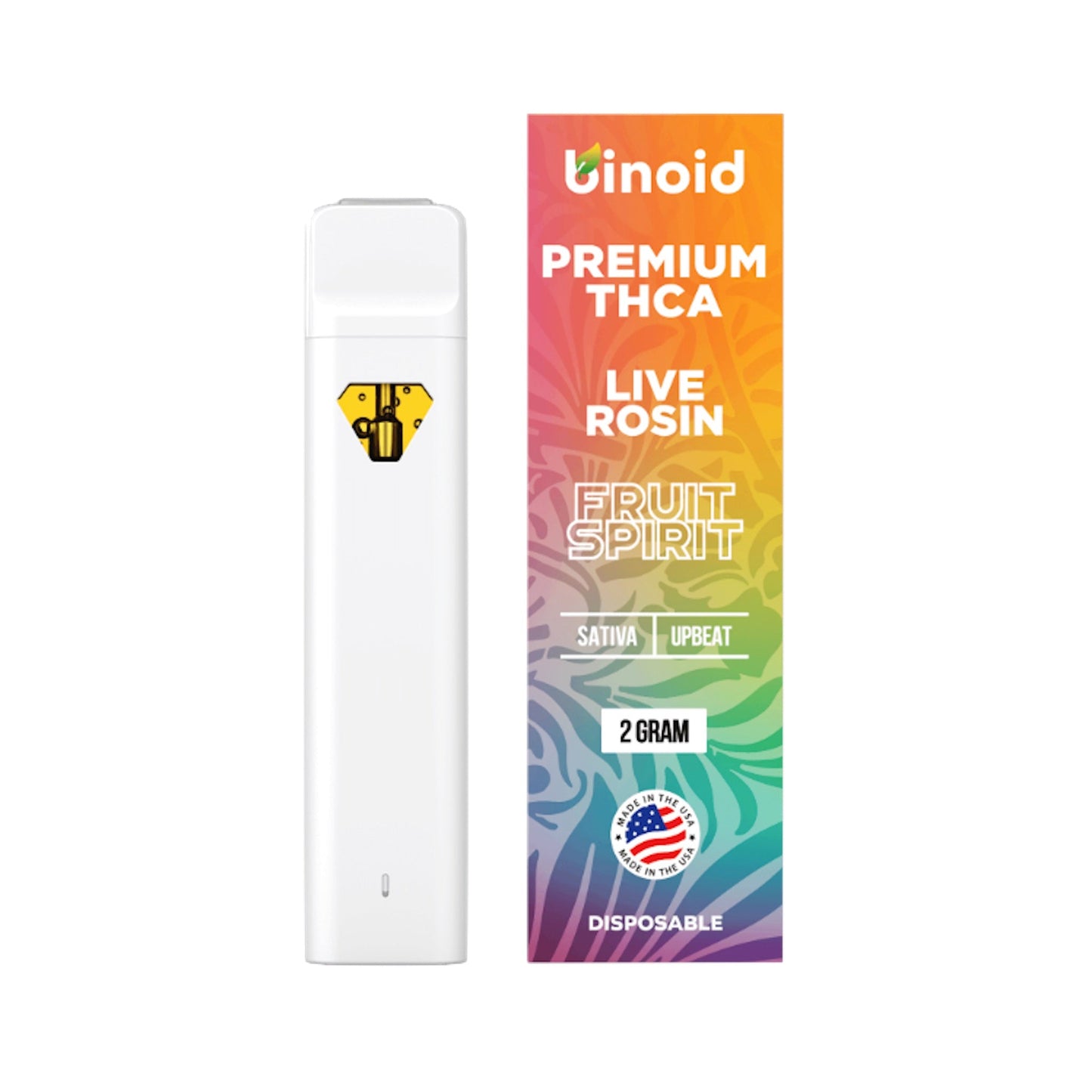 Binoid Live Rosin THC-A Vaporizer - 2000mg