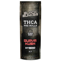 Black Bunker King Size THC Pre Rolls (2ct)