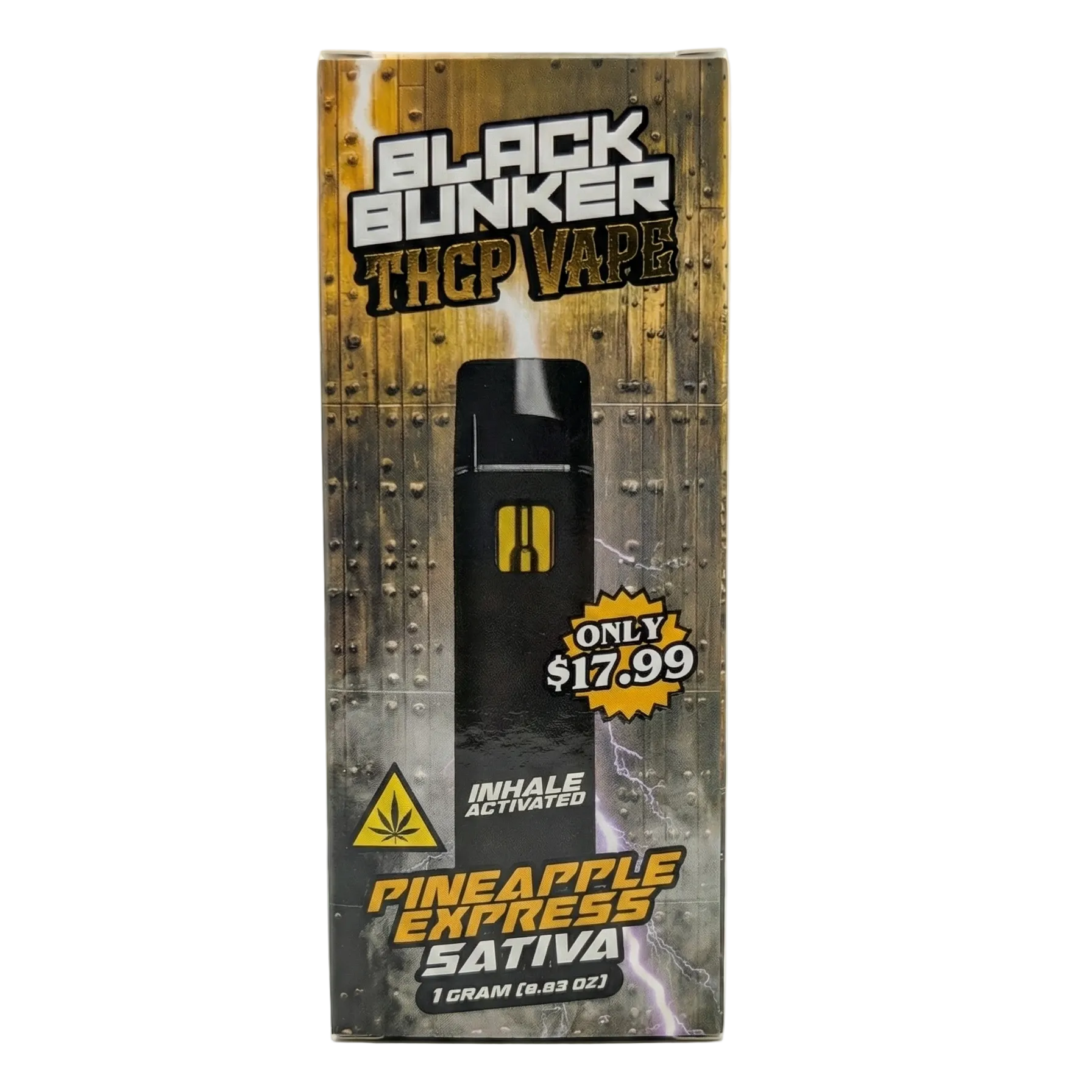 Black Bunker THCP Vape 1000mg - Pineapple Express