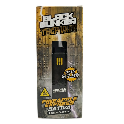 Black Bunker THCP Vape 1000mg - Pineapple Express