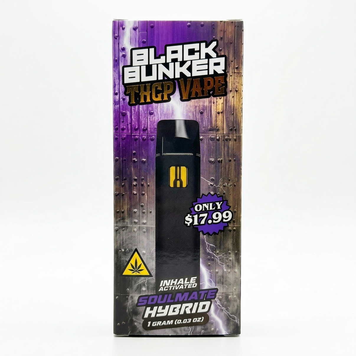 Black Bunker THCP Vape 1000mg - Soulmate