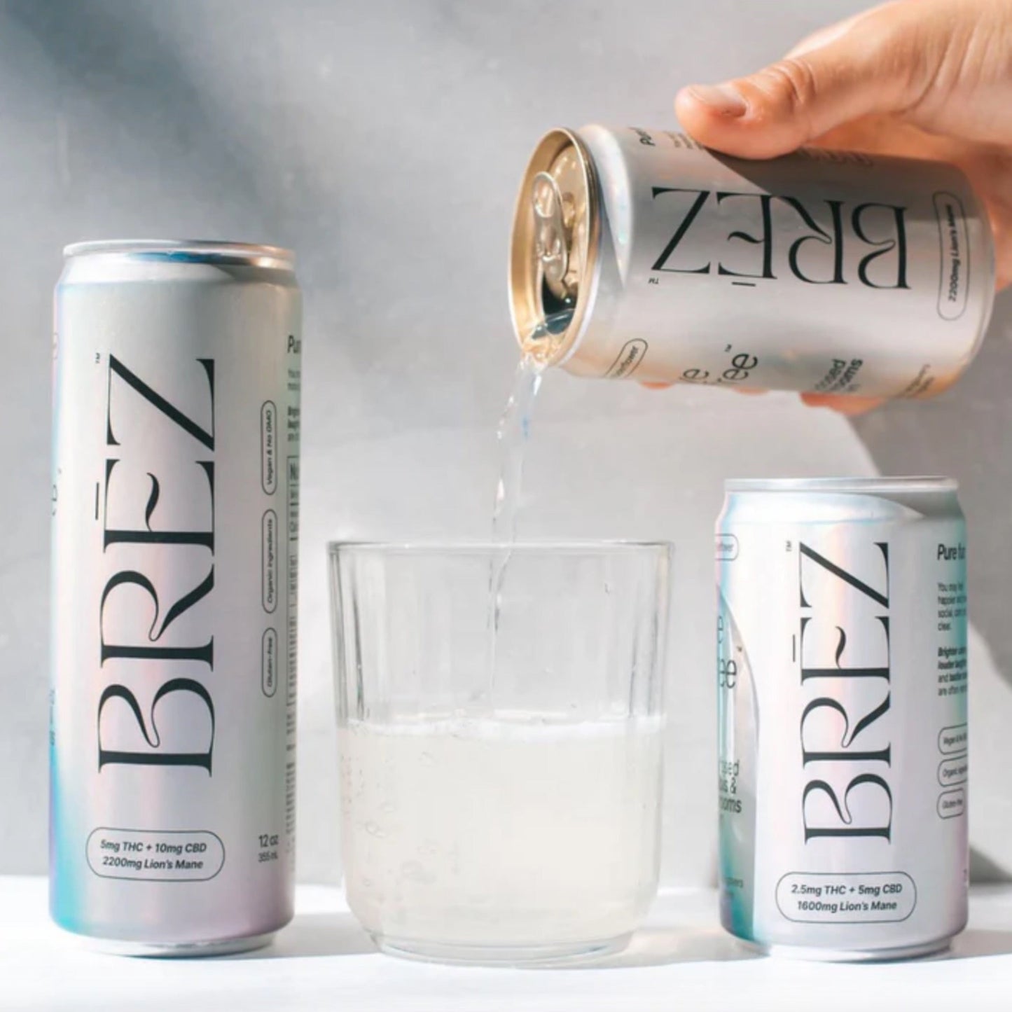 Brez Mushroom Infused Sparkling Beverage - hqdtechusa