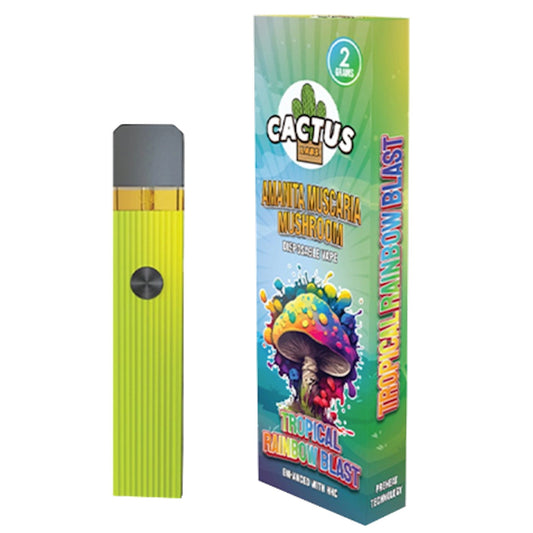 Cactus Labs Amanita Muscaria Mushroom + HHC Vaporizer - 2000mg - hqdtechusa