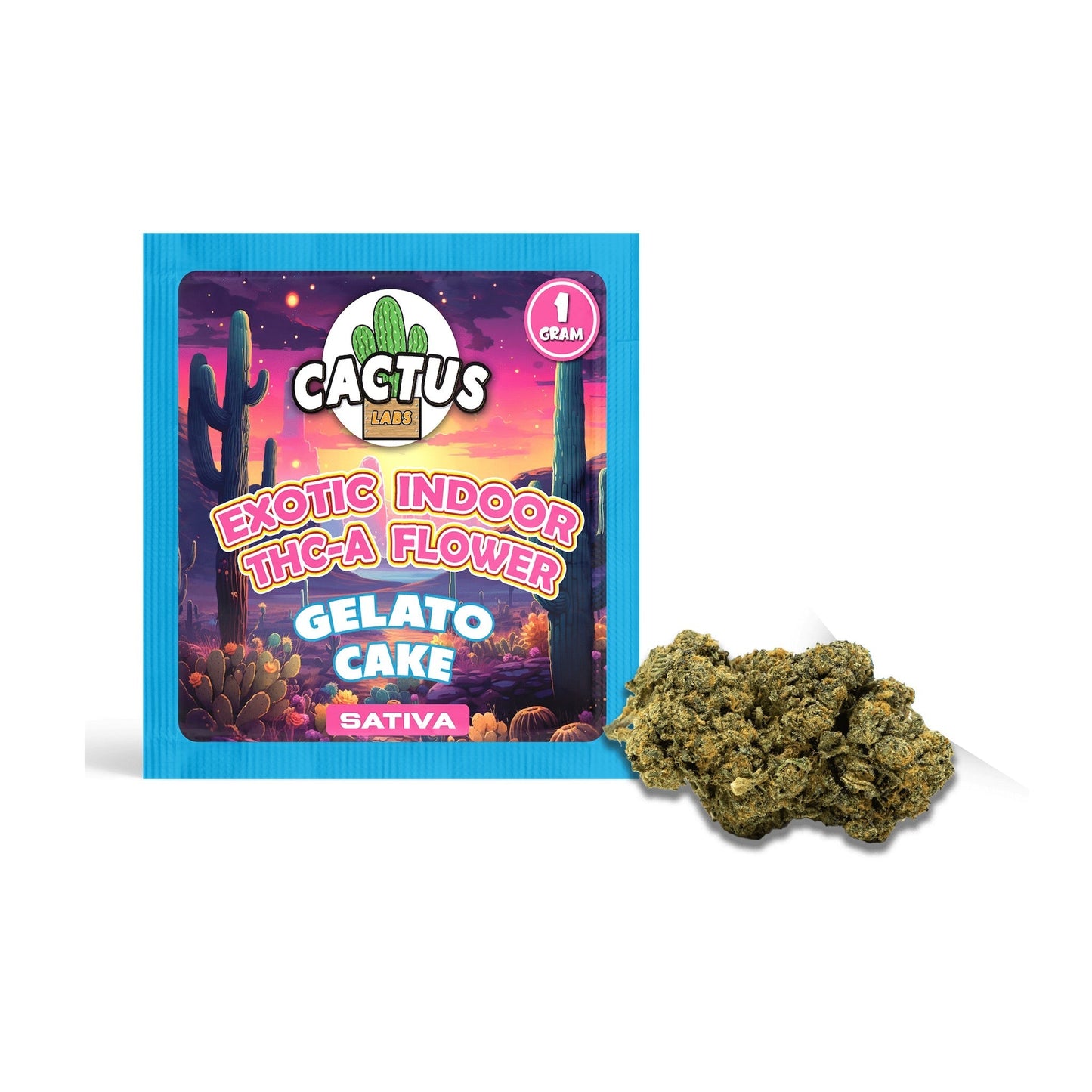 Cactus Labs Exotic Indoor THC-A Flower - 1g