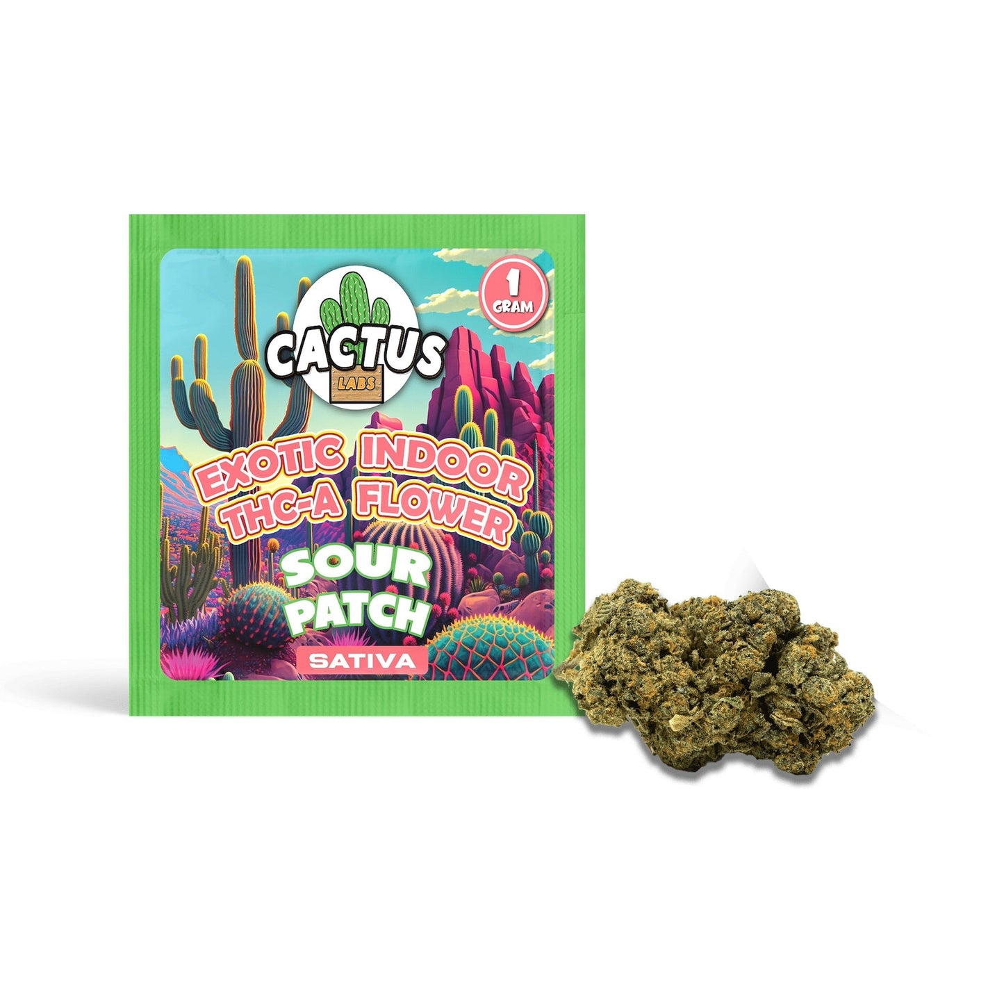 Cactus Labs Exotic Indoor THC-A Flower - 1g